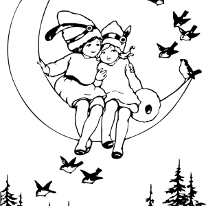 girl, moon, line art-5302894.jpg